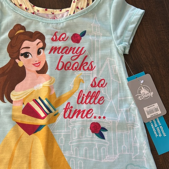 NWT Princess Belle Pajamas Dress, Size 3 - Picture 2 of 4